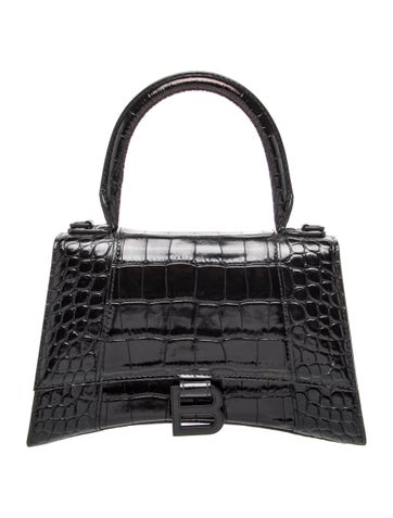Embossed Leather Hourglass Small
