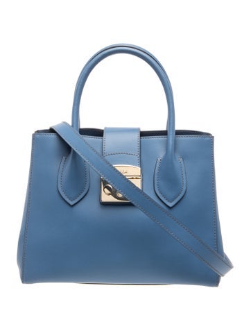 Furla Leather Top Handle Bag