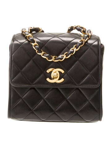 Square Box Flap Bag