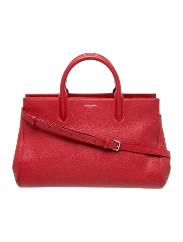 Leather Top Handle Bag