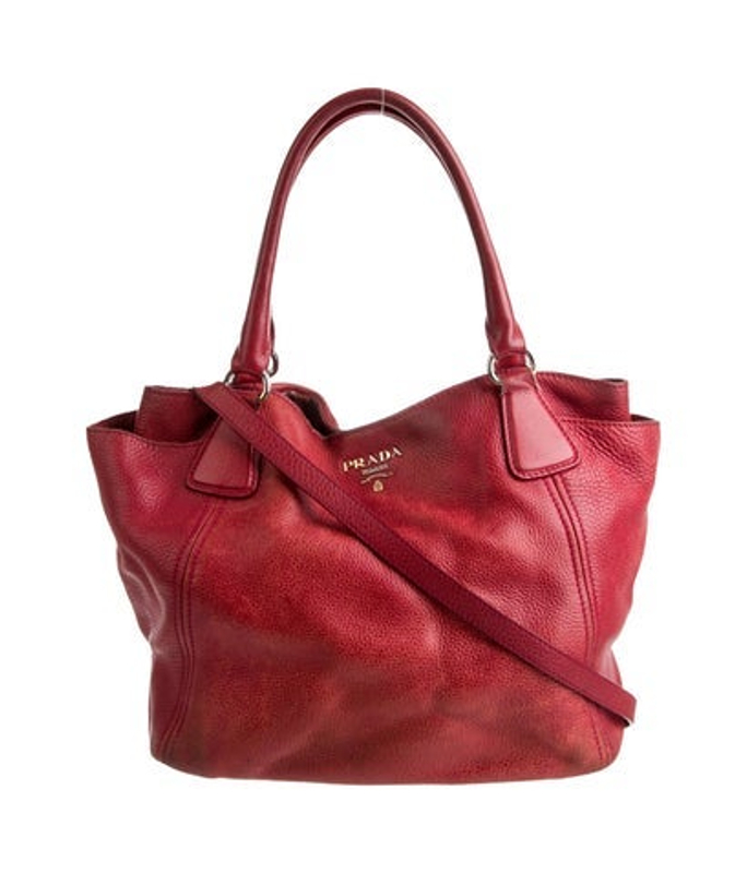 Prada Vitello Daino Leather Vitello Daino Tote