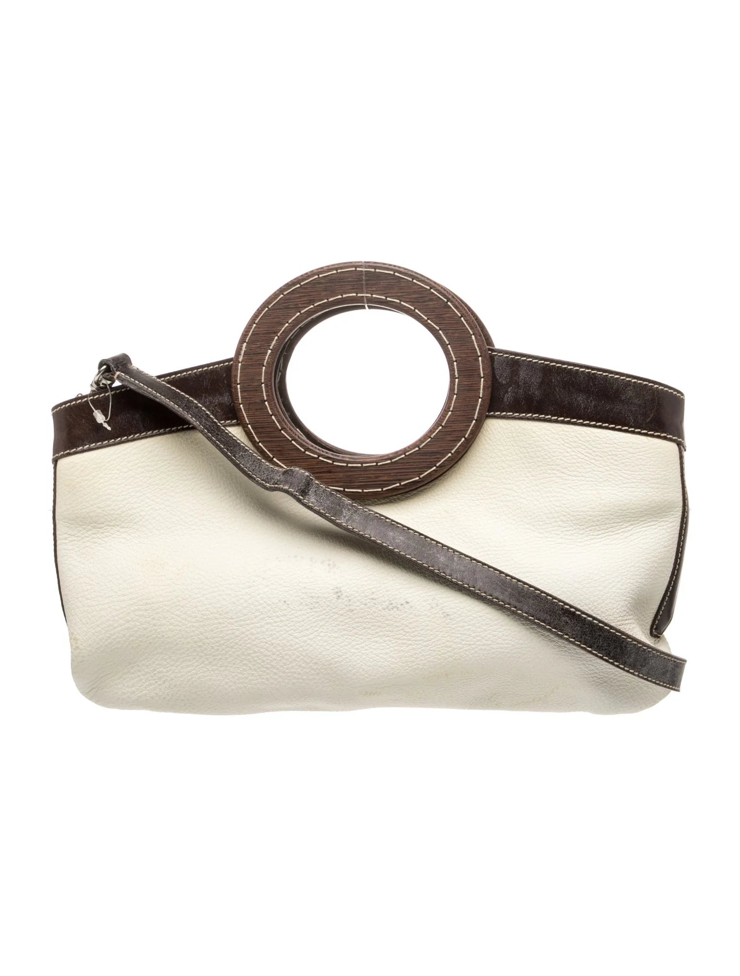 Leather Top Handle Bag Vintage