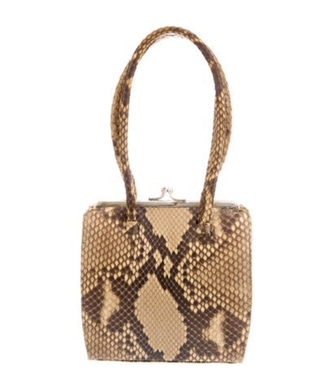 Anya Hindmarch Hindmarch Snakeskin Top Handle Bag
