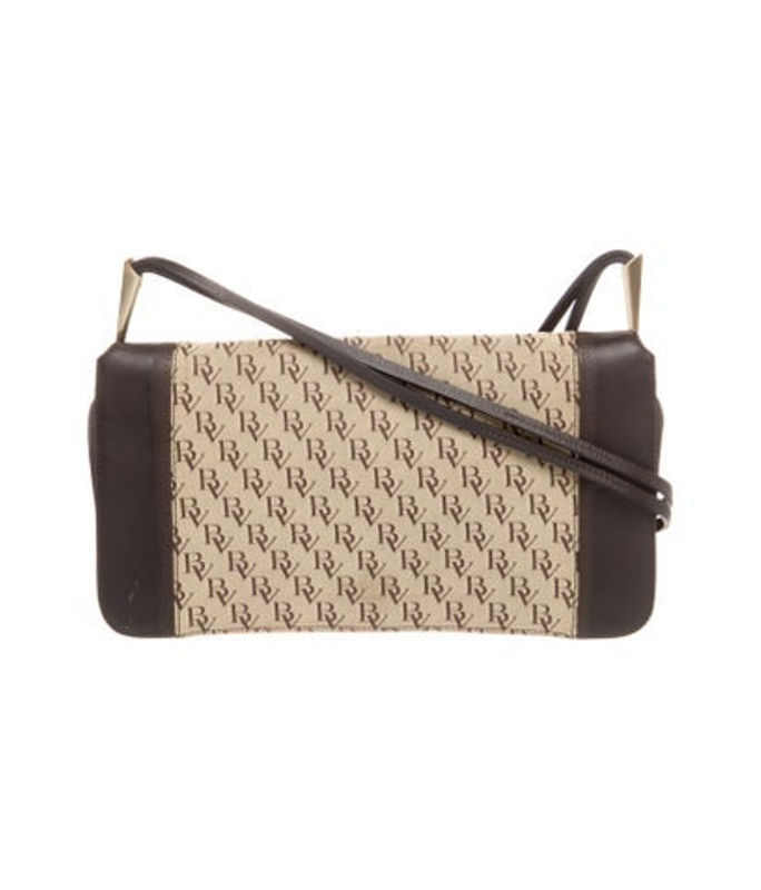 Bottega Veneta Veneta Canvas Shoulder Bag Vintage