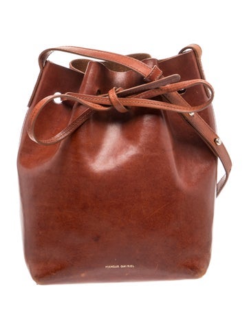 Leather Bucket Bag