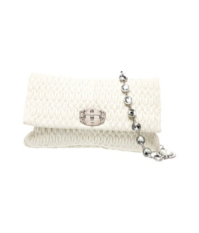 Miu Miu Miu Leather Shoulder Bag