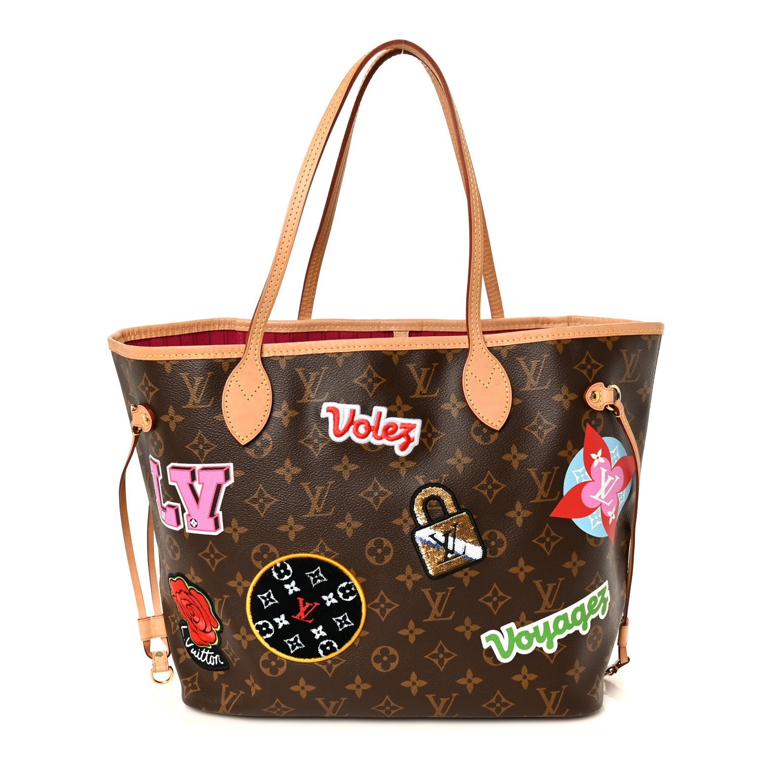 Louis Vuitton Monogram Travel Stickers Neverfull MM