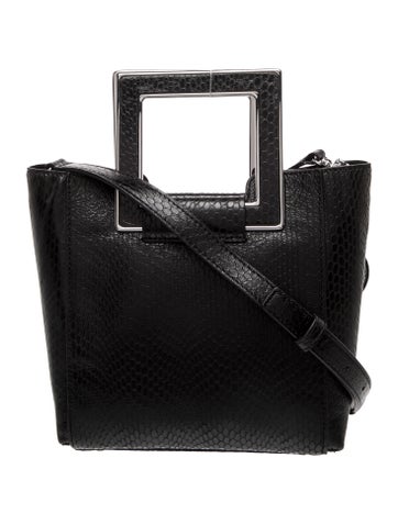 Staud Leather Top Handle Bag
