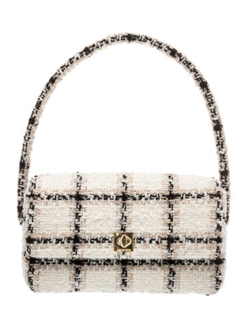 Anine Bing Tweed Shoulder Bag