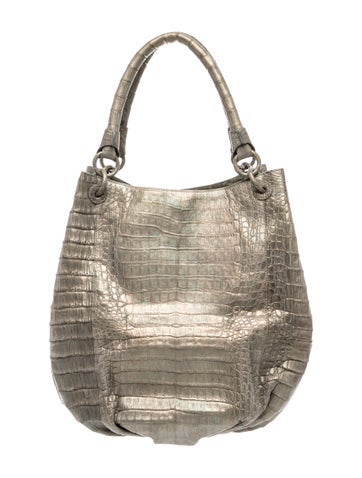 Nancy Gonzalez Crocodile Shoulder Bag