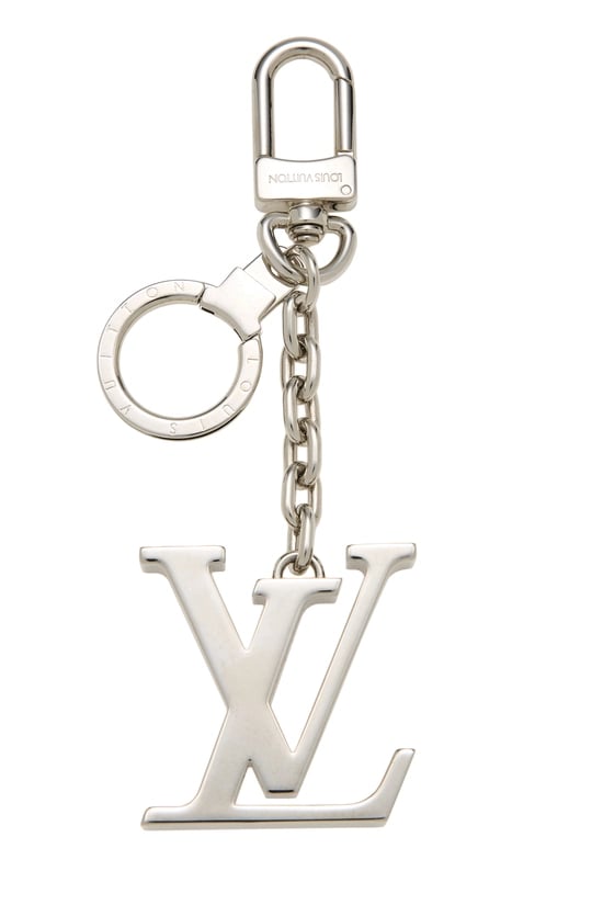 Silver Initiales Key Holder