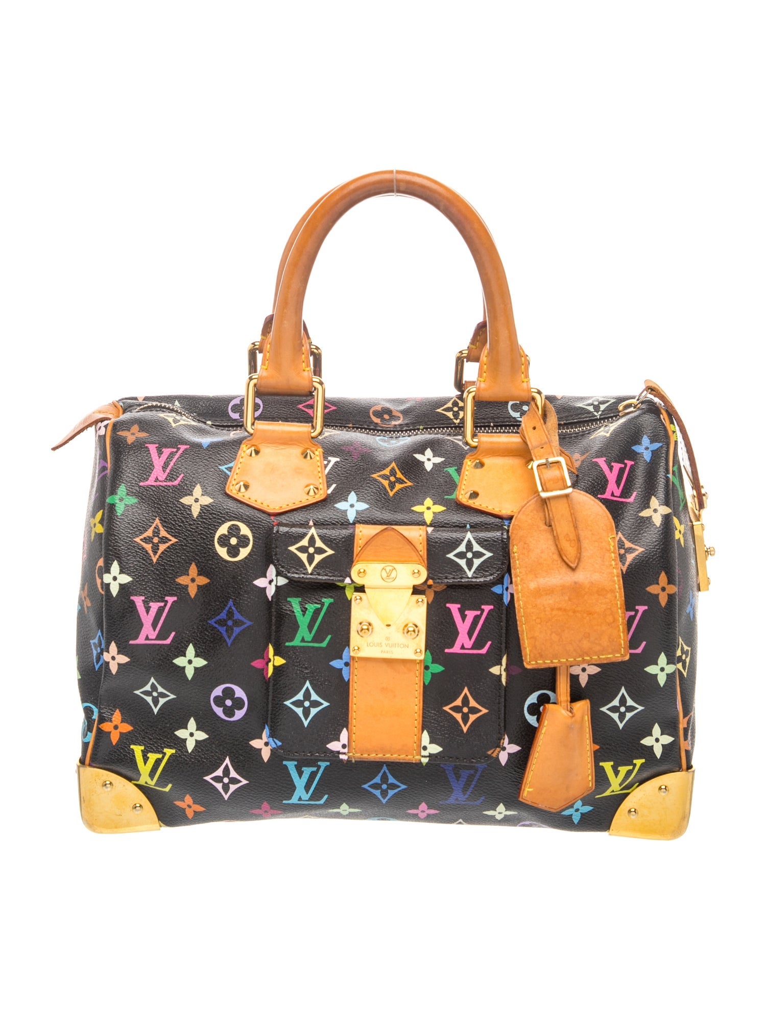 Multicolore Monogram Speedy 30