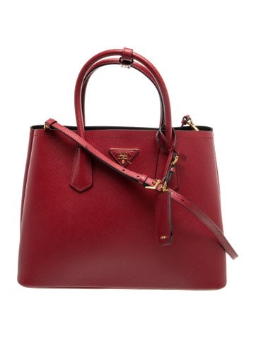 Saffiano Leather Double Medium