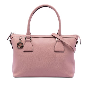 Dollar Calfskin GG Charm Satchel