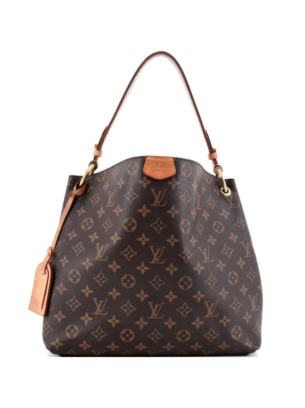 Graceful Handbag Monogram Canvas PM hobo bag