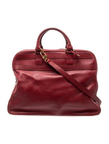 Leather Top Handle Bag