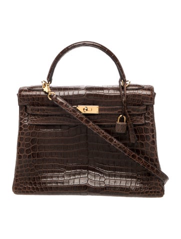 Matte Alligator Kelly II Retourne 32