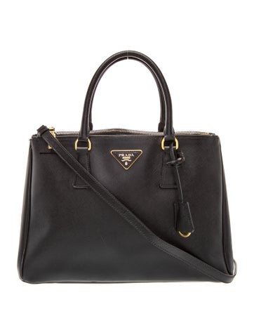 Enameled Metal Triangle Galleria Double Zip Medium