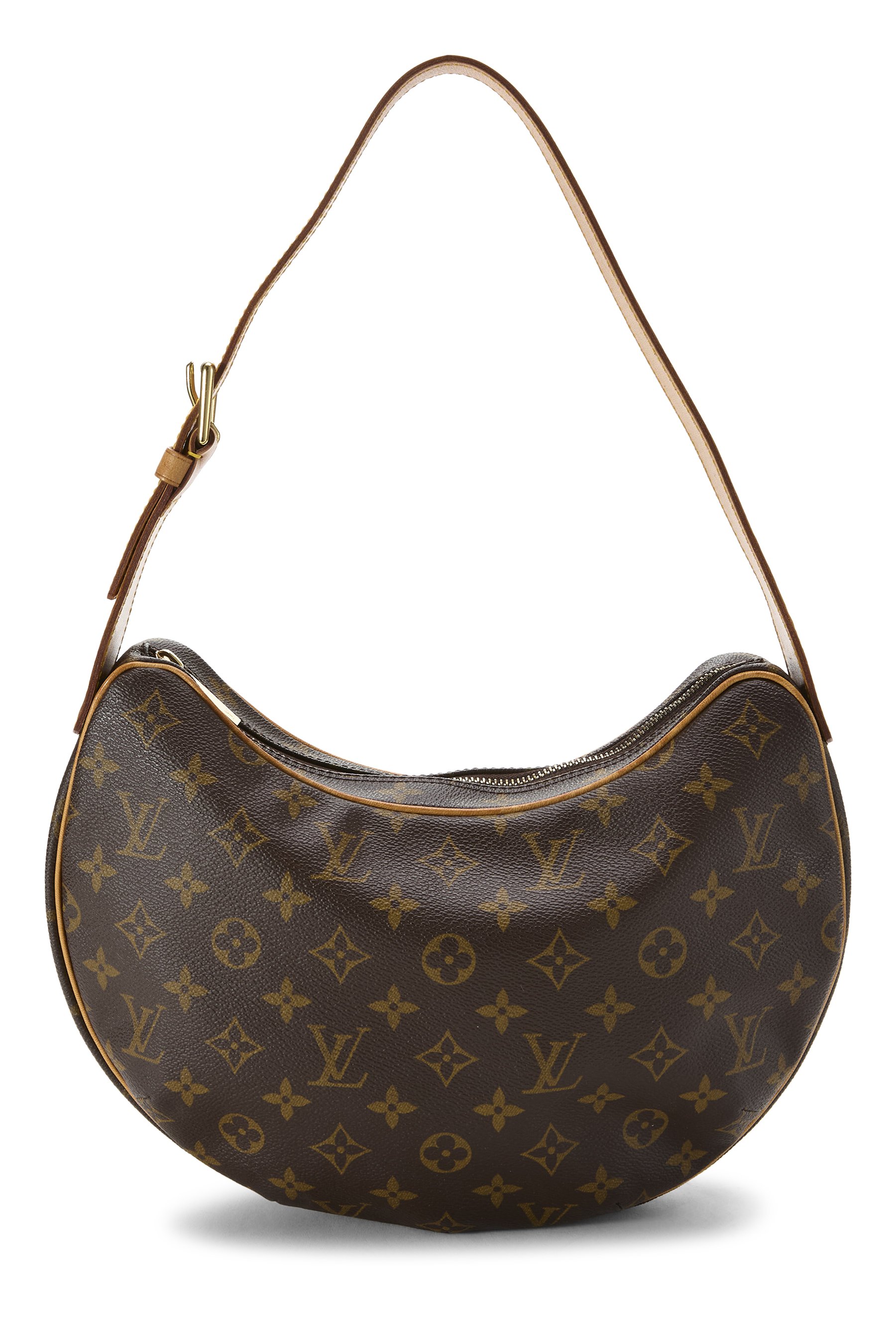 Monogram Canvas Croissant MM