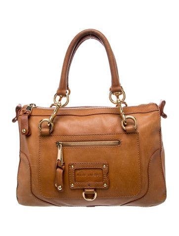 Leather Top Handle Bag