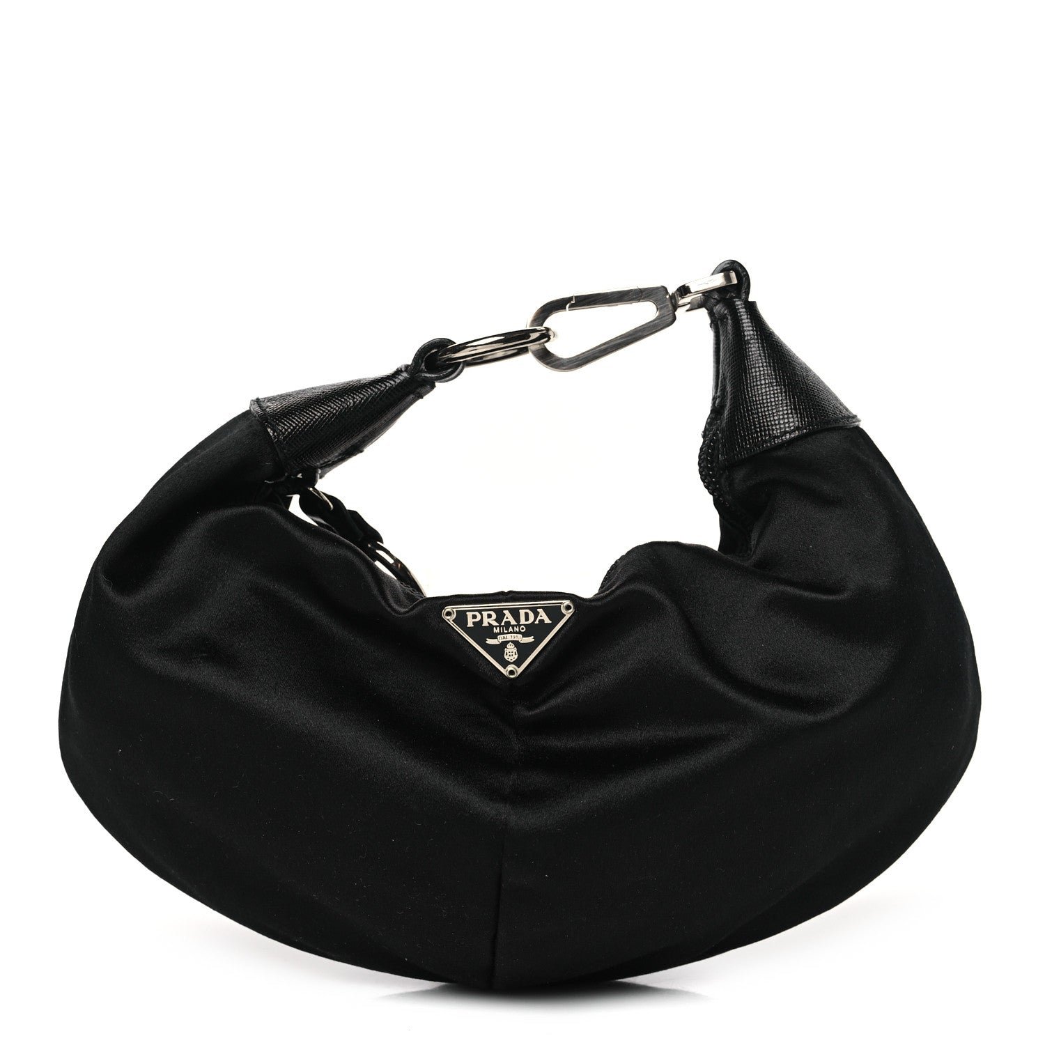 Prada Tessuto Nylon Saffiano Re-Edition 2006 Shoulder Bag Black