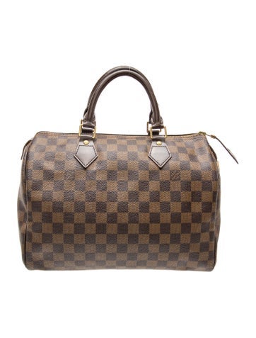 Damier Ebene Speedy 30 Vintage