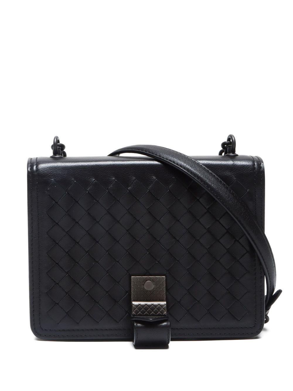 Bottega Veneta 2000-2020s mini Intrecciato Runway shoulder bag