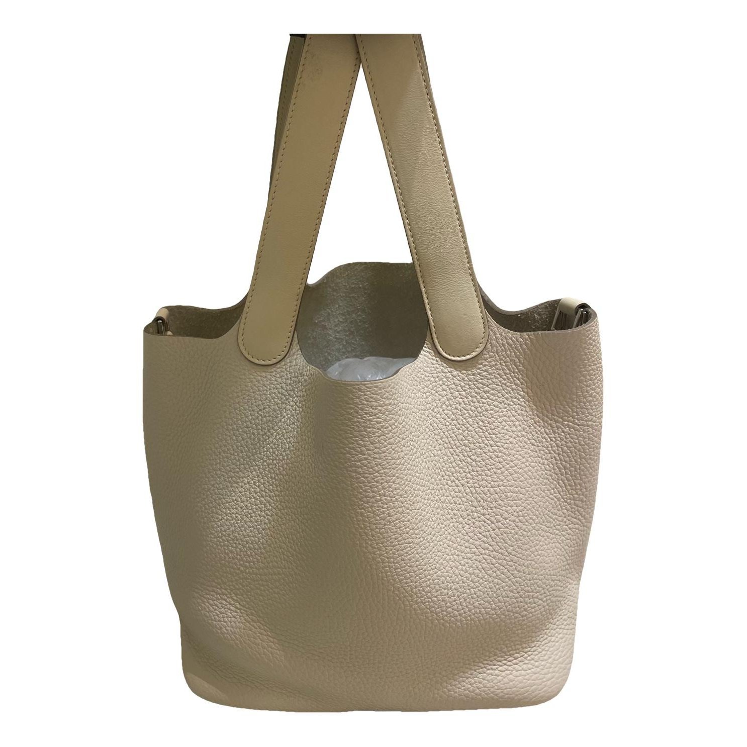 Picotin leather handbag