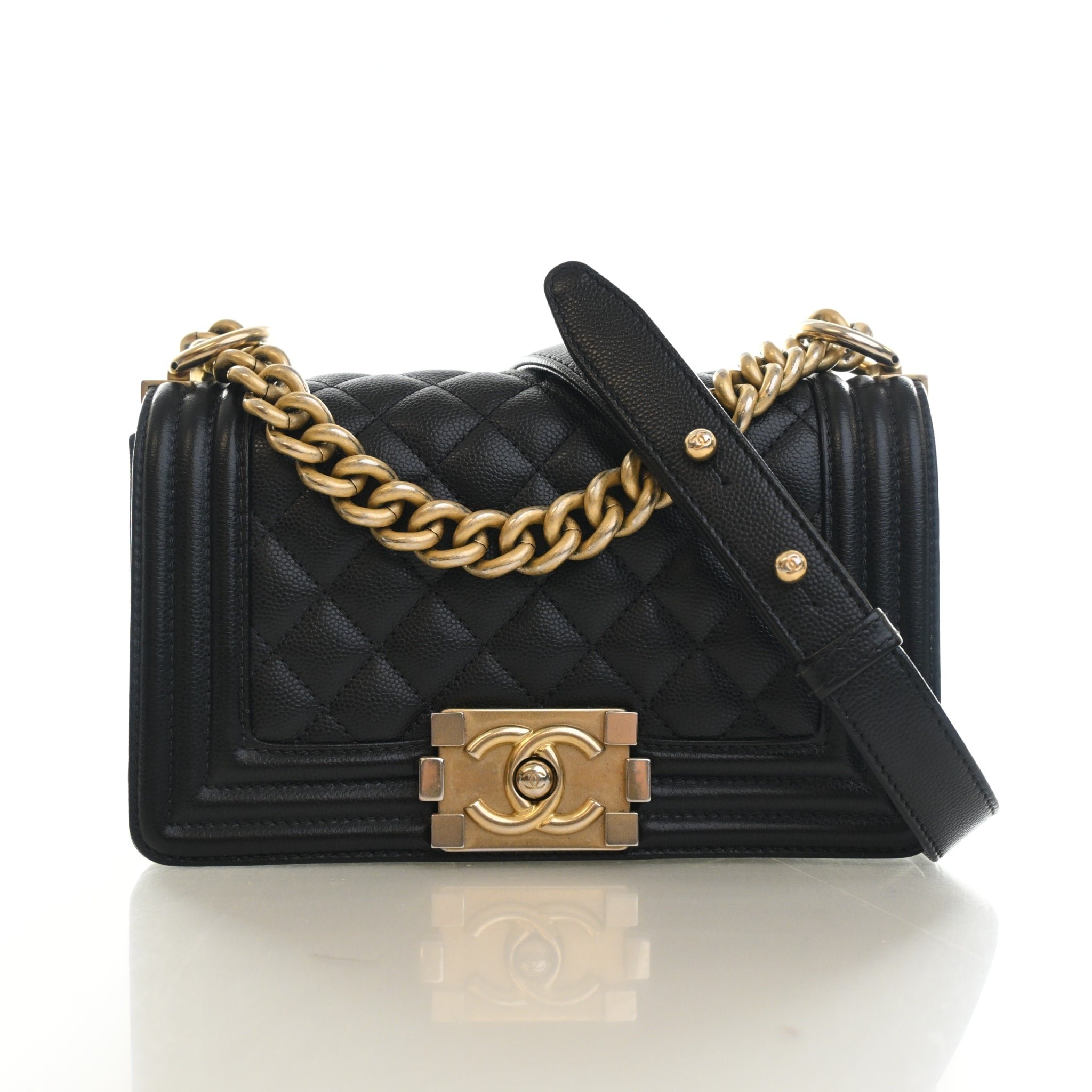 Chanel Small Caviar Boy Bag