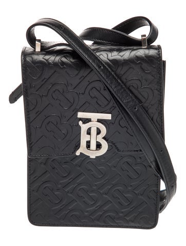 Burberry TB Monogram Crossbody Bag