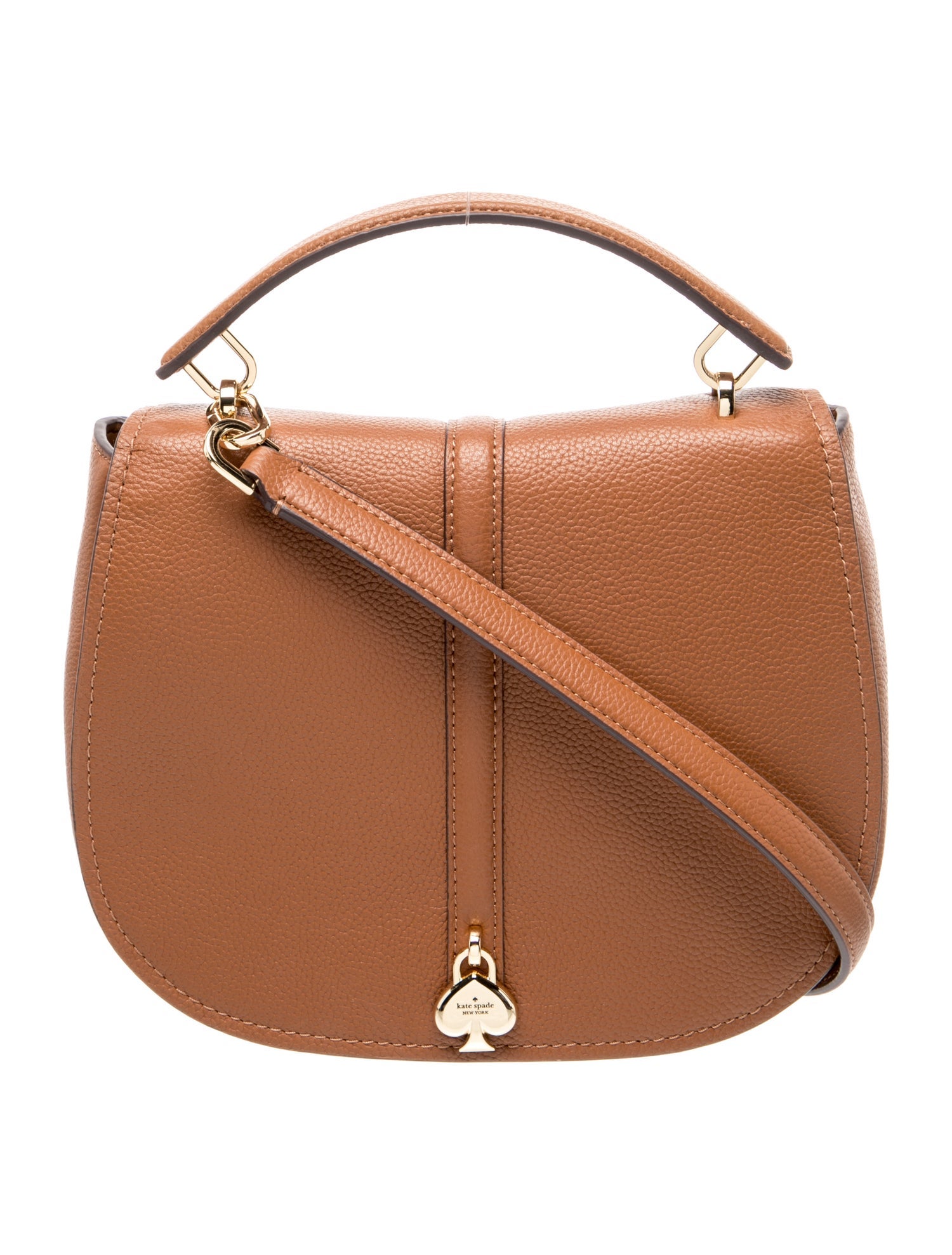 Leather Top Handle Bag