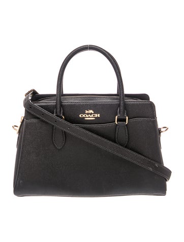 Leather Top Handle Bag