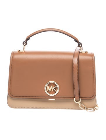Michael Kors Leather Top Handle Bag
