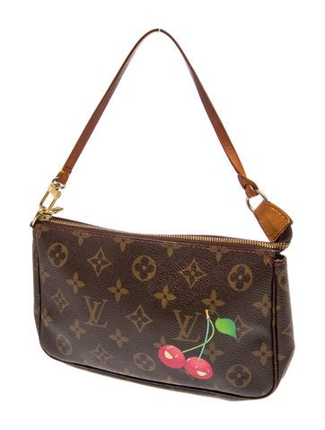 Cerises Pochette Accessoires Vintage