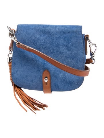 Suede Crossbody Bag