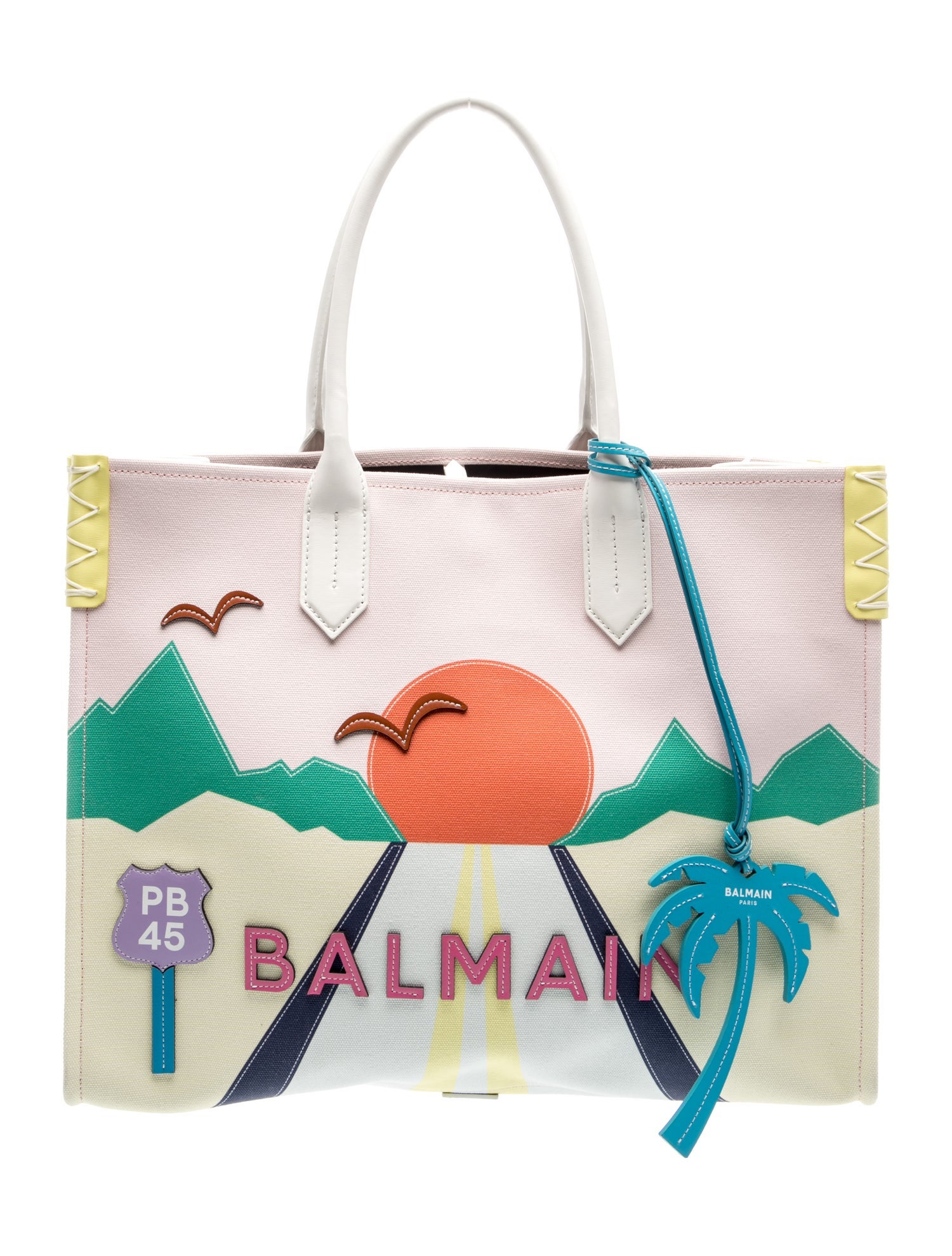 Balmain Canvas Tote