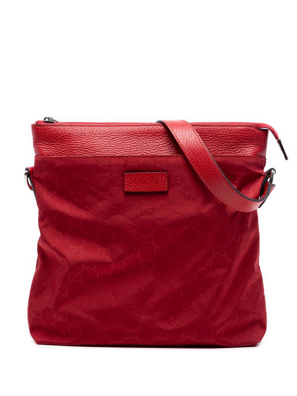 2016-2026 GG Nylon Flat Messenger Bag crossbody bag