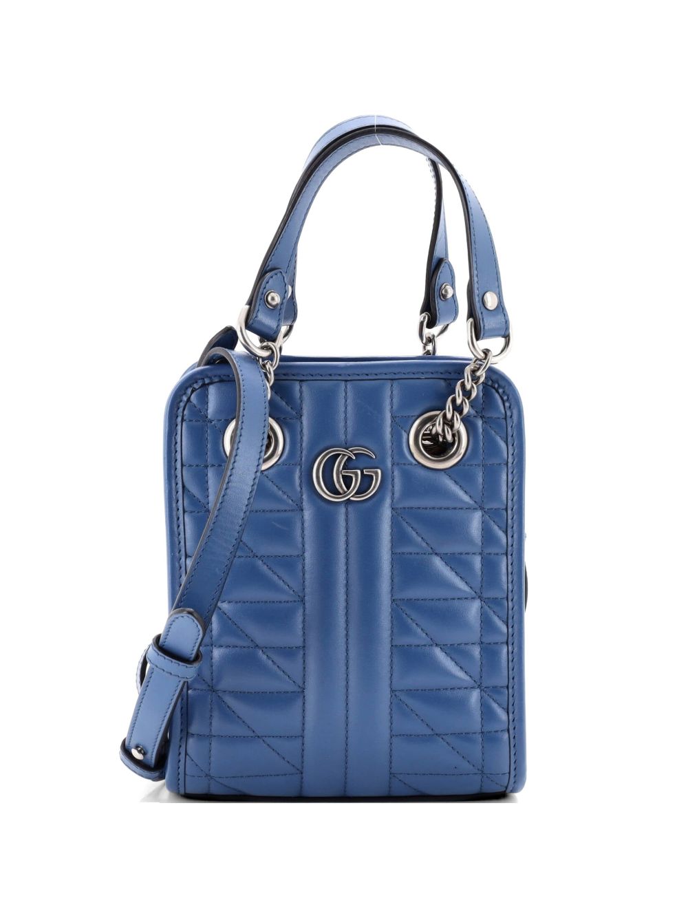 GG Marmont Handle Matelasse Leather Mini crossbody bag
