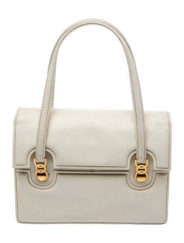 Leather Top Handle Bag Vintage