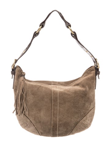 Suede Shoulder Bag