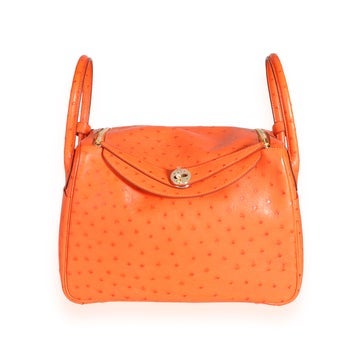 Hermes Ostrich Lindy