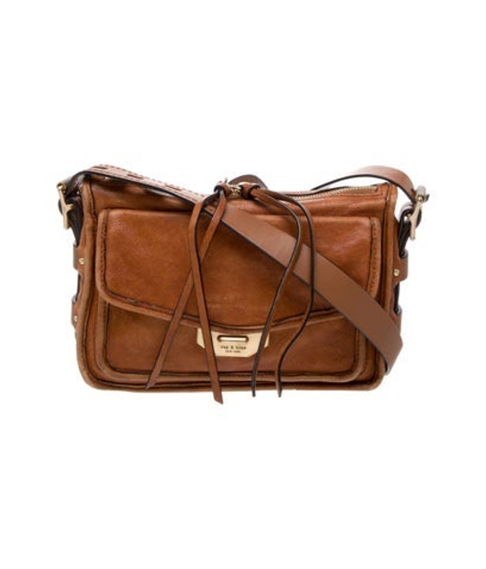 Rag & Bone Bone Leather Messenger Bag