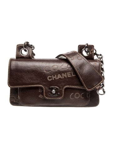 Coco Graffiti Flap Bag