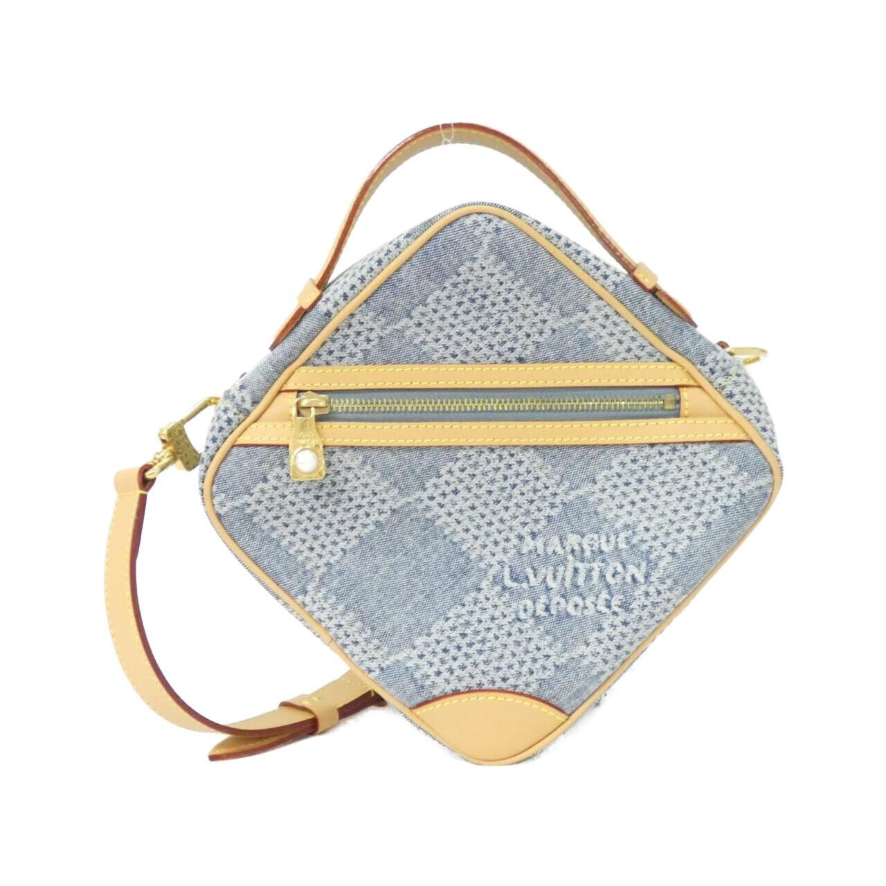 Louis Vuitton Damier Denim 3D Chess Messenger Shoulder Bag N40706 ...