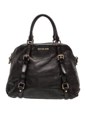 Leather Top Handle Bag