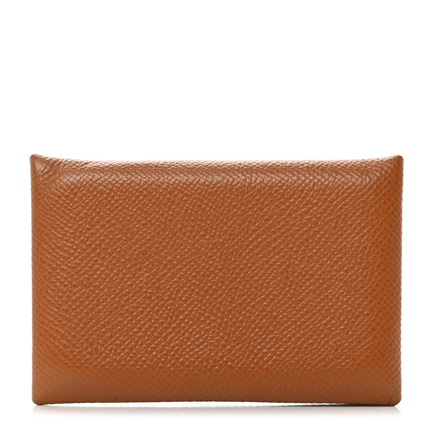 Hermes Epsom Calvi Card Case Gold