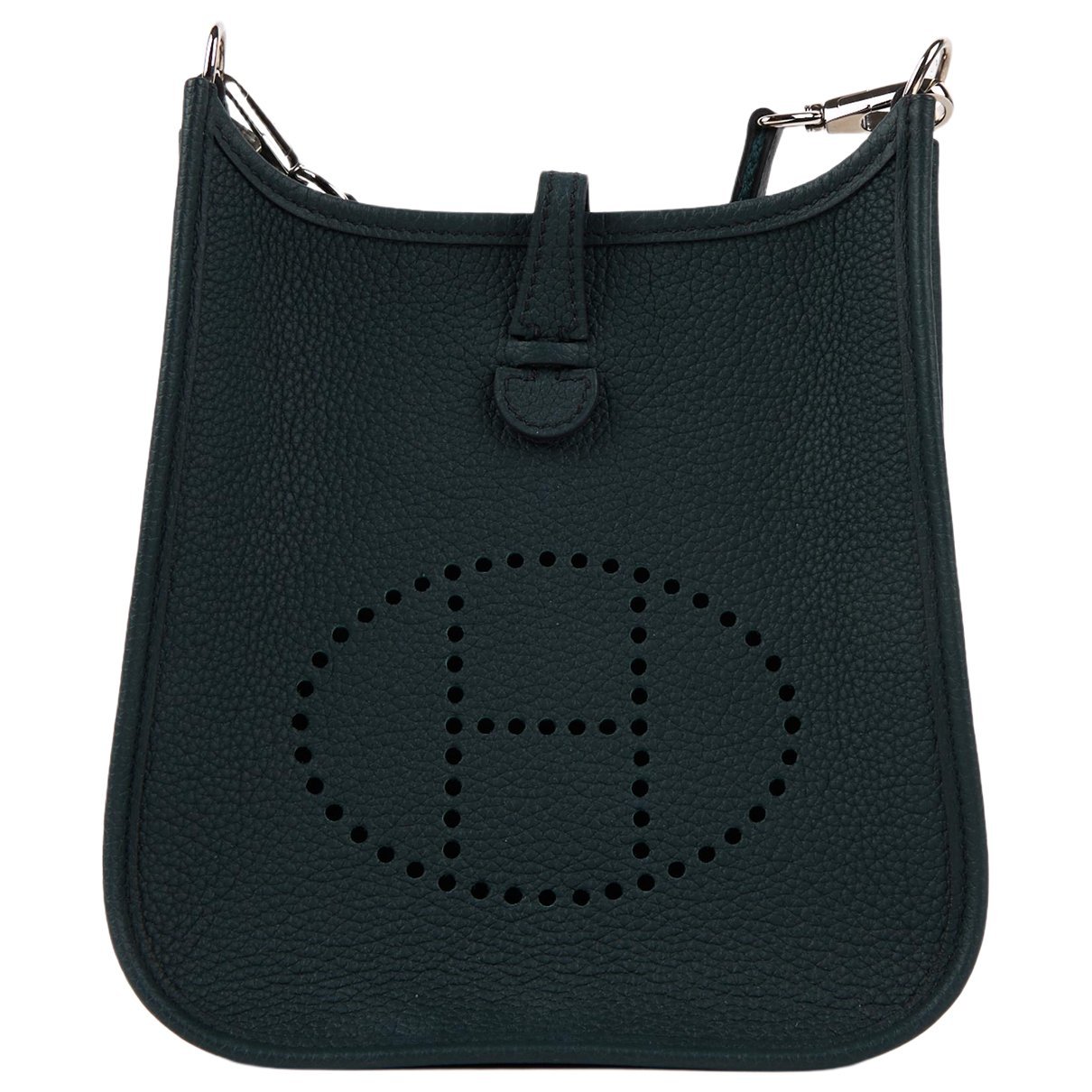 Hermes Evelyne Handbag Vert Rousseau Maurice Leather 2022