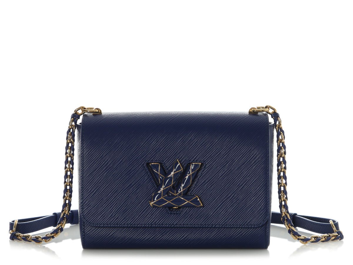 Louis Vuitton Louis Vuitton Blue Epi Enamel Twist MM