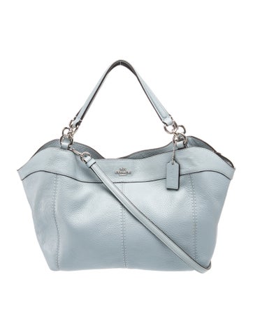 Leather Top Handle Bag