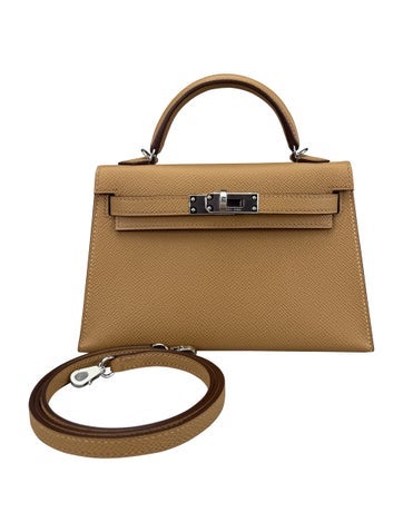 Hermes Epsom Leather Mini Kelly 20 2025